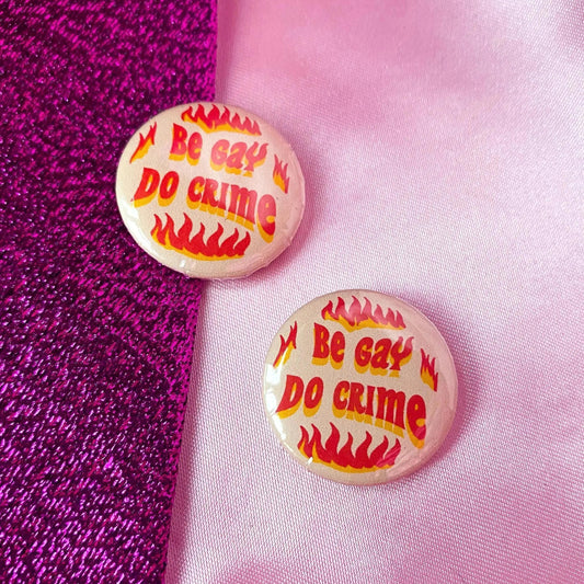Be gay do crime badge Leftbians