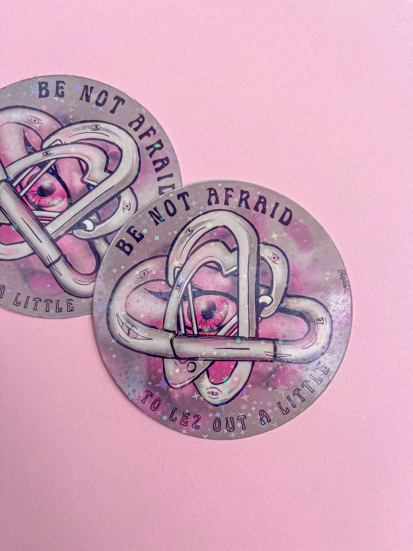 Biblically Accurate Lesbian Sticker Leftbians