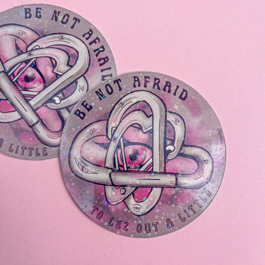 Biblically Accurate Lesbian Sticker Leftbians