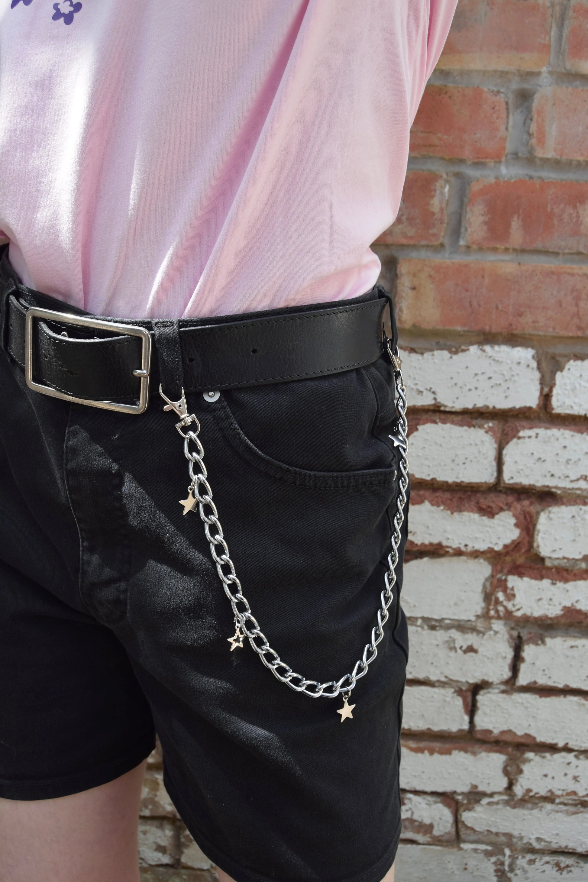 Jean chain with multiple Star charms Leftbians