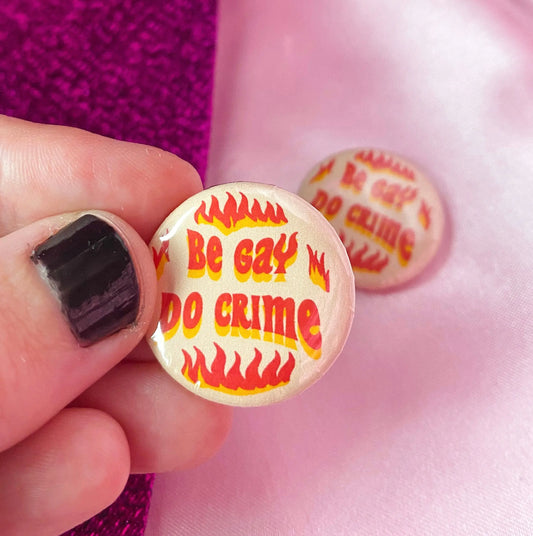 Be gay do crime badge Leftbians