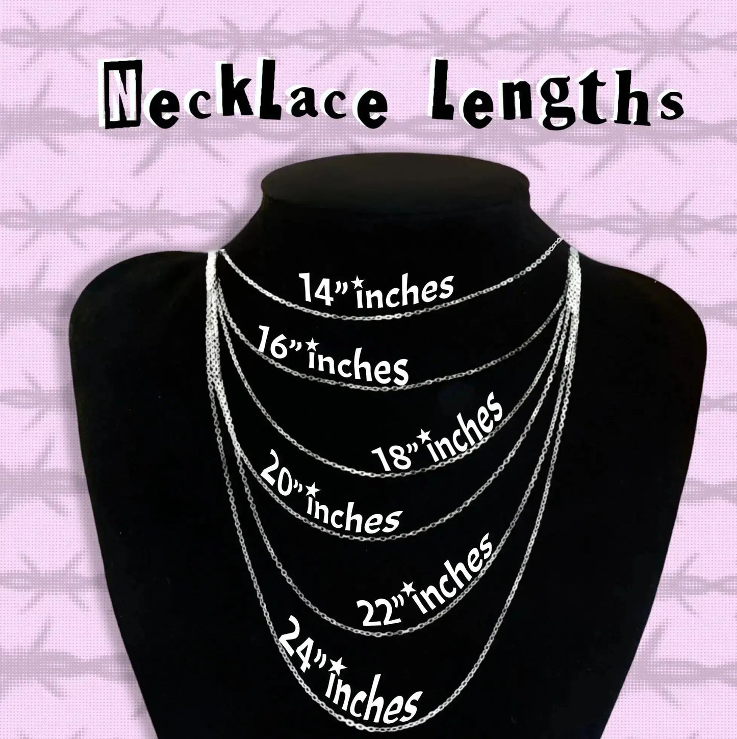 Gold GIRLS letter charm chain in 304 stainless steel Leftbians