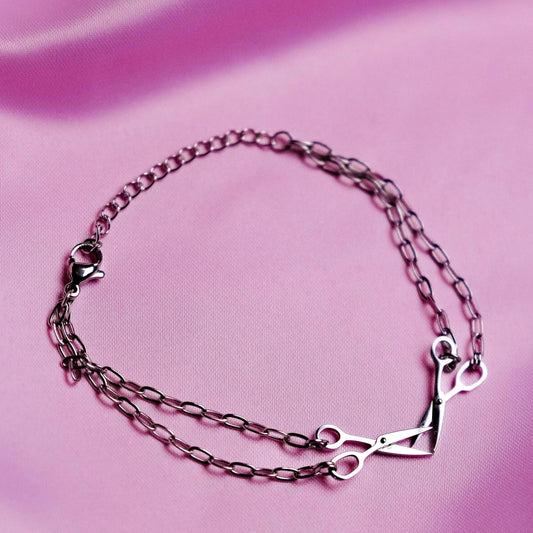 Scissor bracelet in 304 stainless steel Leftbians