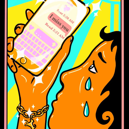 The fool tarot card art print Leftbians