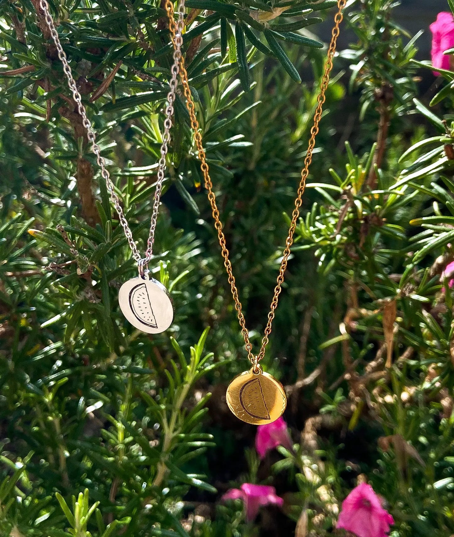 Watermelon Palestine Necklace - Fundraiser Leftbians
