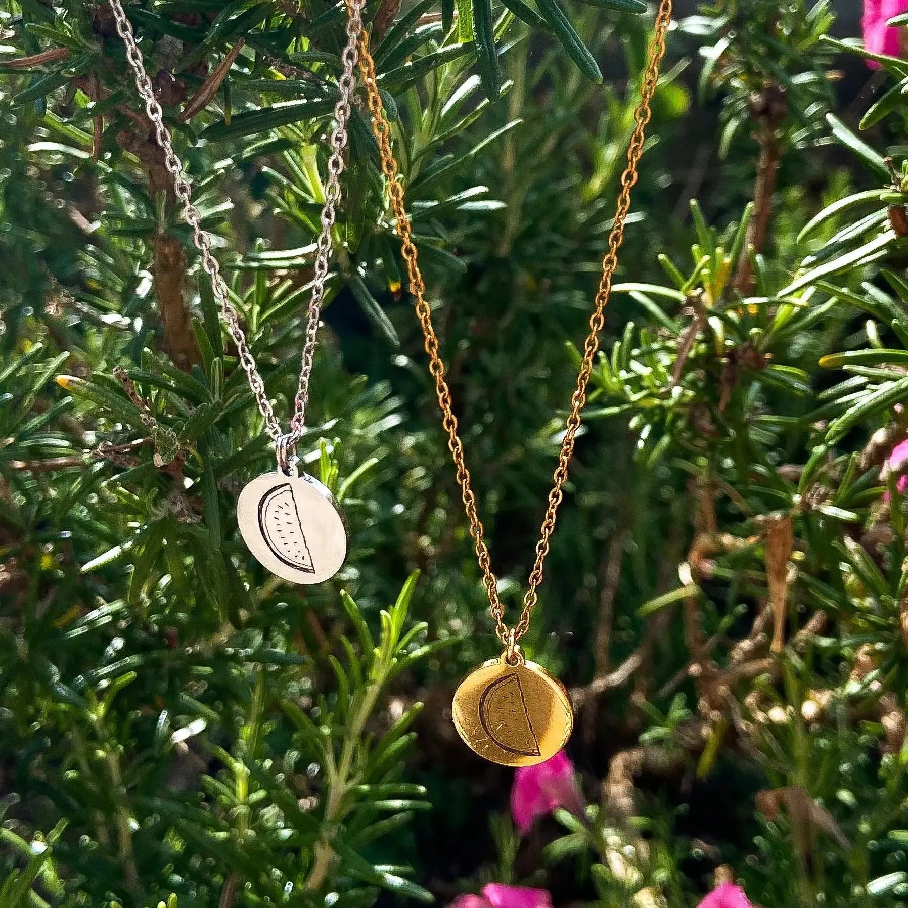 Watermelon Palestine Necklace - Fundraiser Leftbians