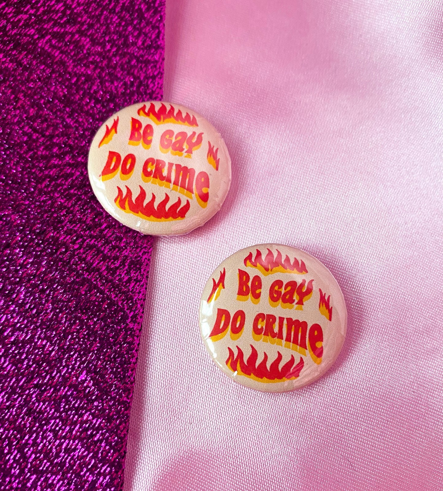 Be gay do crime badge