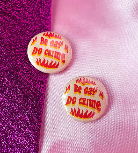 Be gay do crime badge Leftbians