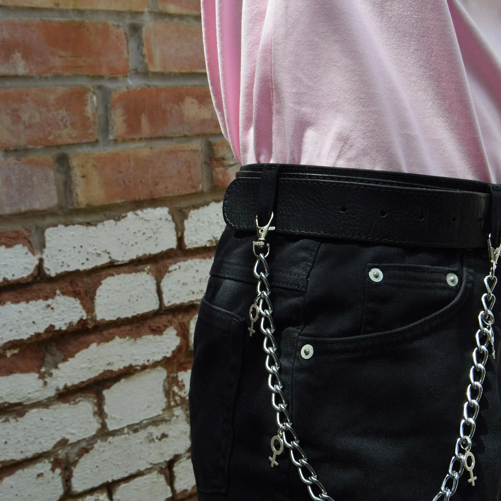 Venus symbol Jean chain, pants chain Leftbians