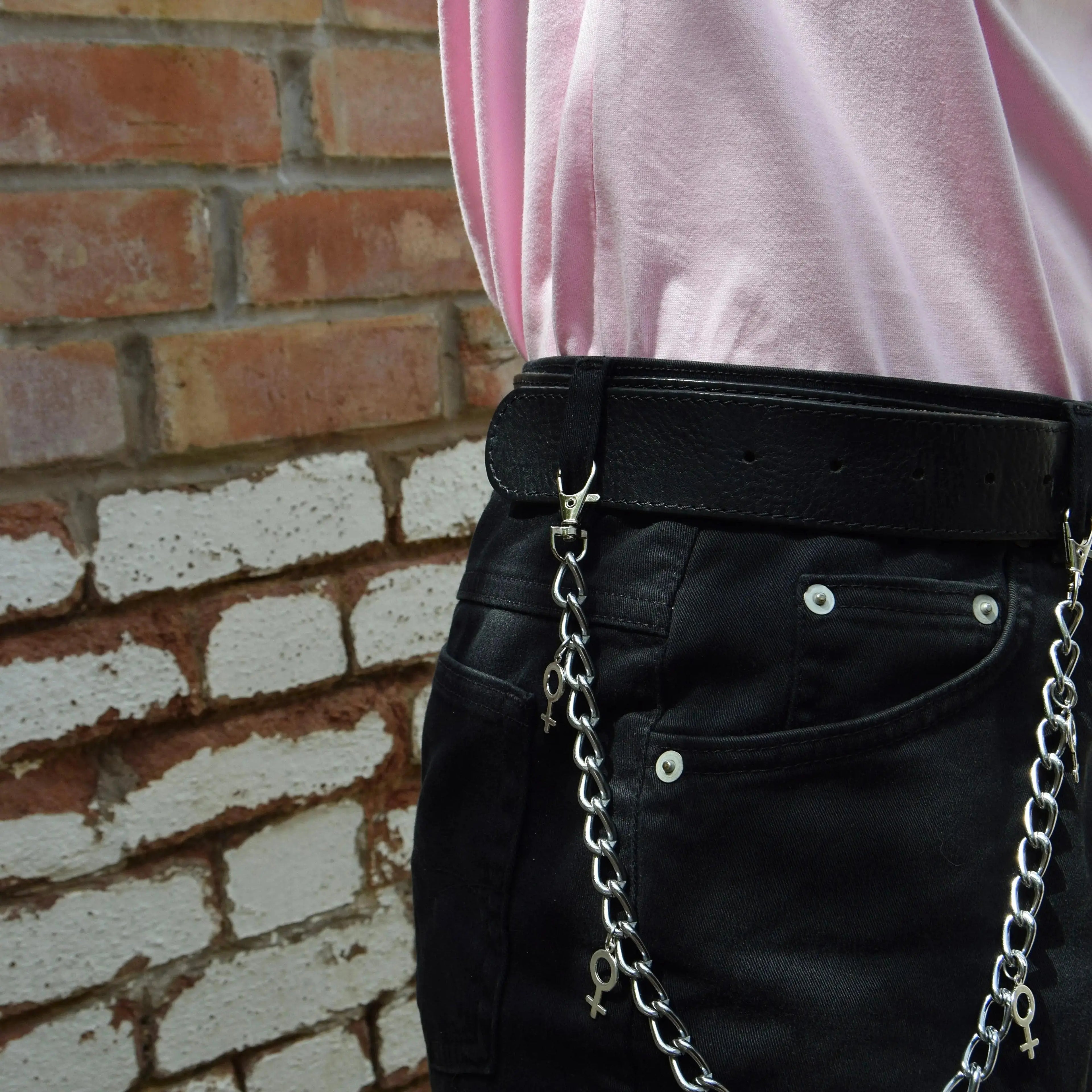 Venus symbol Jean chain, pants chain Leftbians