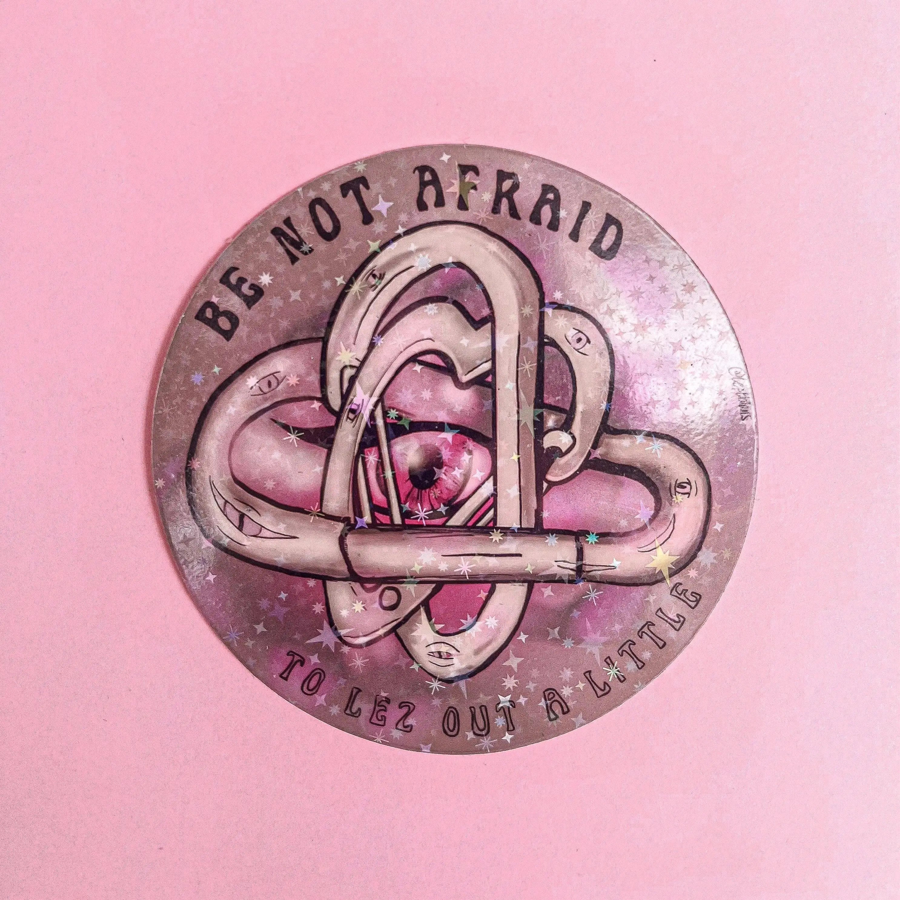 Biblically Accurate Lesbian Sticker Leftbians