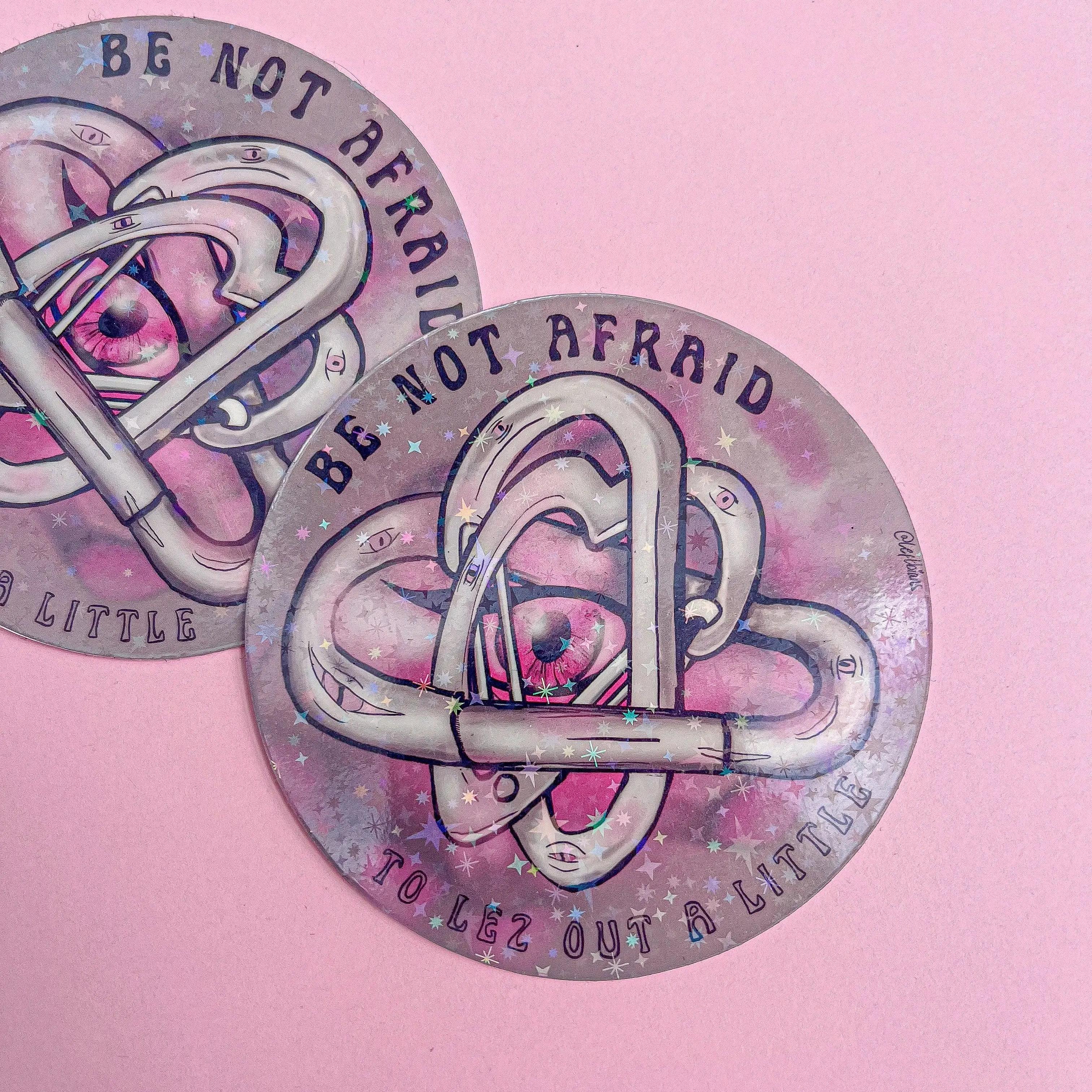 Biblically Accurate Lesbian Sticker Leftbians