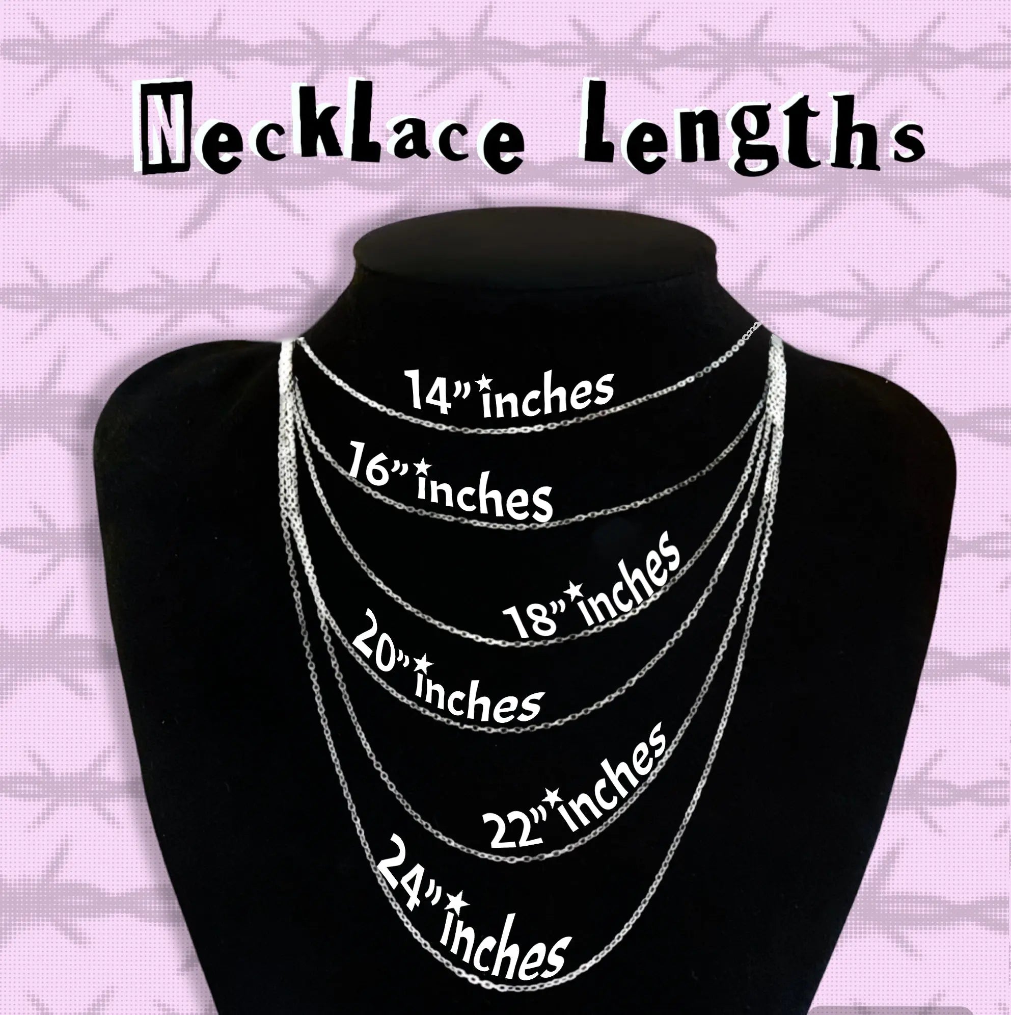 Double Venus stainless steel necklace
