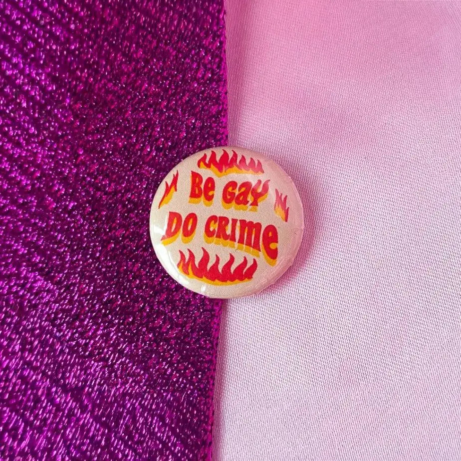 Be gay do crime badge Leftbians
