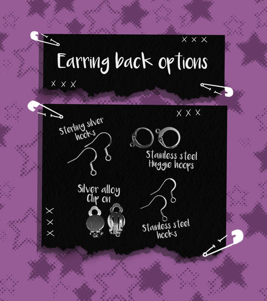 Transgender symbol earrings 304 stainless steel