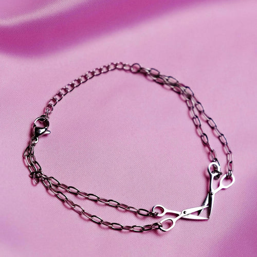 Scissor bracelet in 304 stainless steel Leftbians