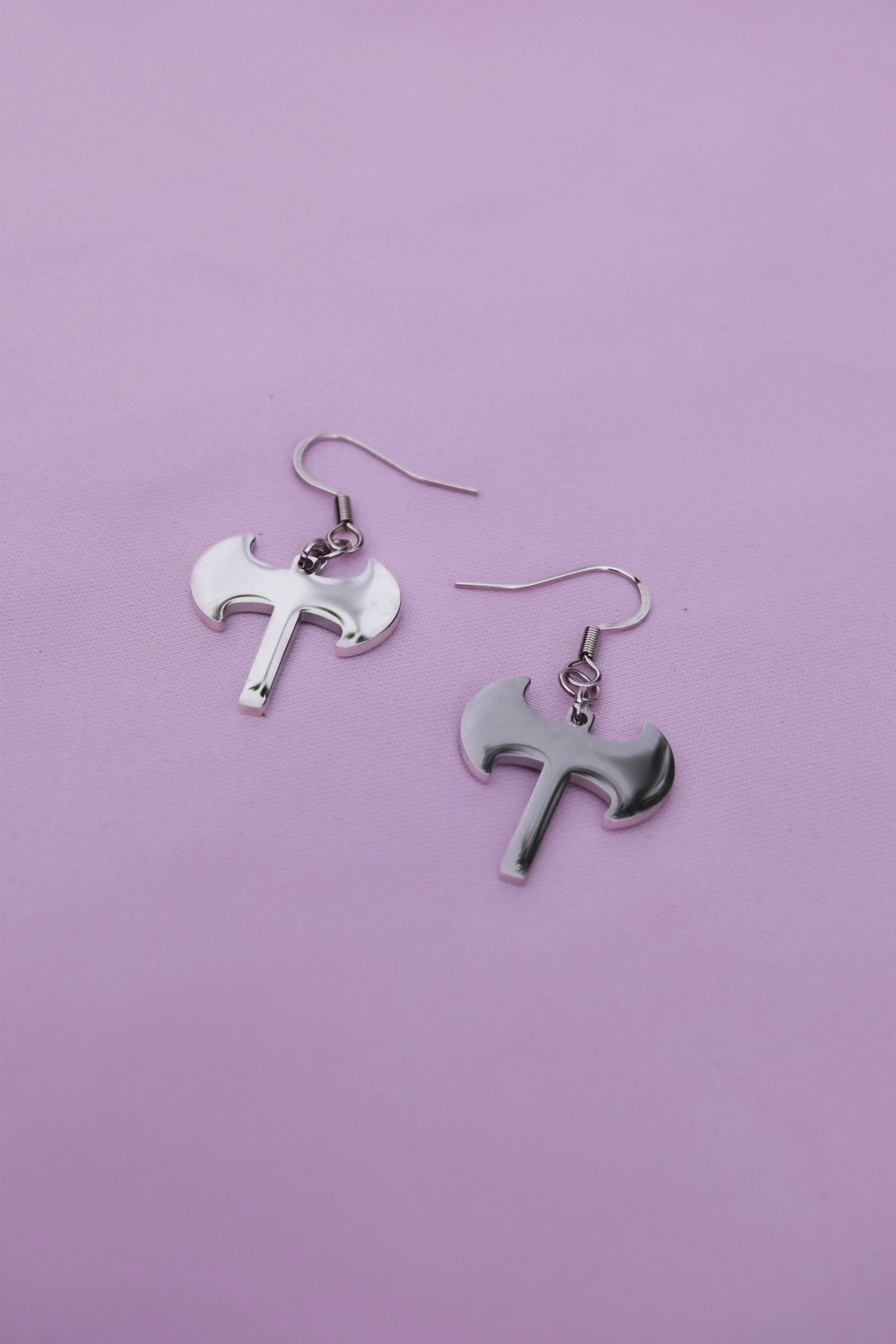 Labrys earrings in 304 stainless steel Leftbians