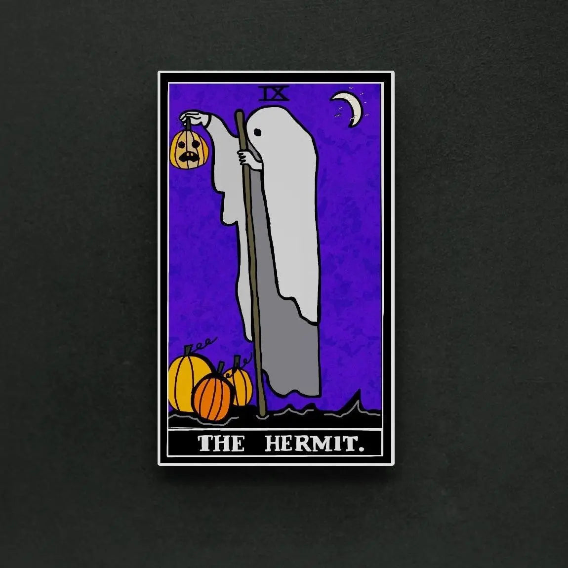 The hermit tarot card wall art Leftbians